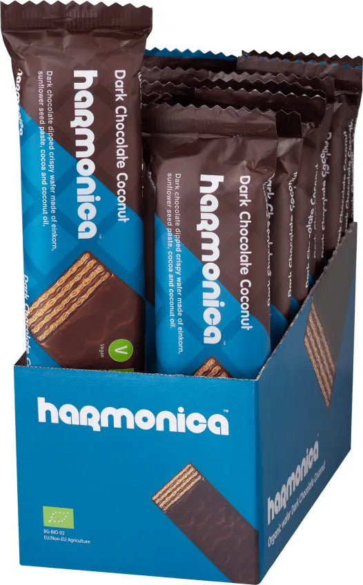 HARMONICA - БИО ВЕГАН ВАФЛА ТУНКВАНА С КОКОС - 40 г