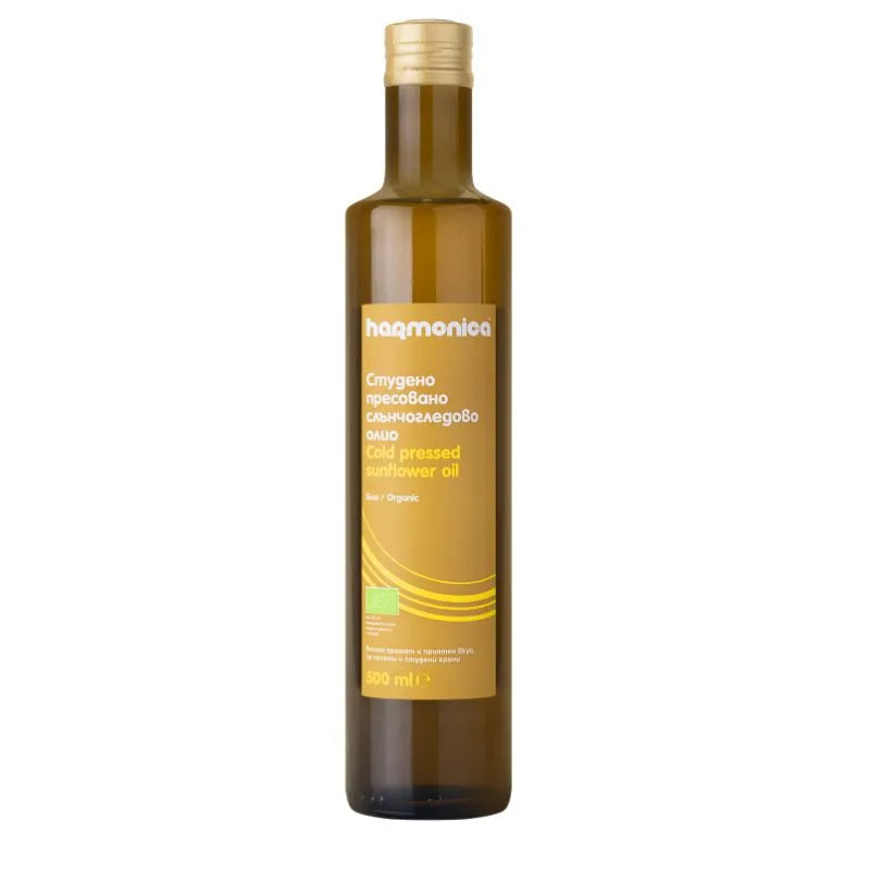 HARMONICA - БИО СТУДЕНО ПРЕСОВАНО СЛЪНЧОГЛЕДОВО ОЛИО - 500 ml