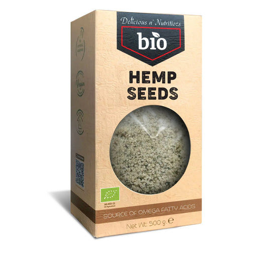 DELICIOUS N' NUTRITIOUS - БИО КОНОПЕНО СЕМЕ - 350 g