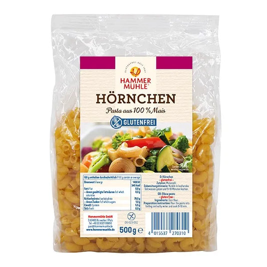 HAMMERMUHLE - БЕЗГЛУТЕНОВА ЦАРЕВИЧНА ПАСТА (КОРНЕТИ) - 500 г