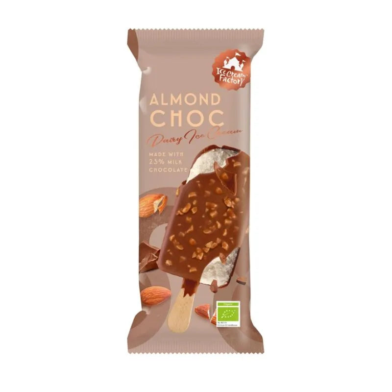 ICE CREAM FACTORY - БИО СЛАДОЛЕД С БАДЕМ - 120 мл