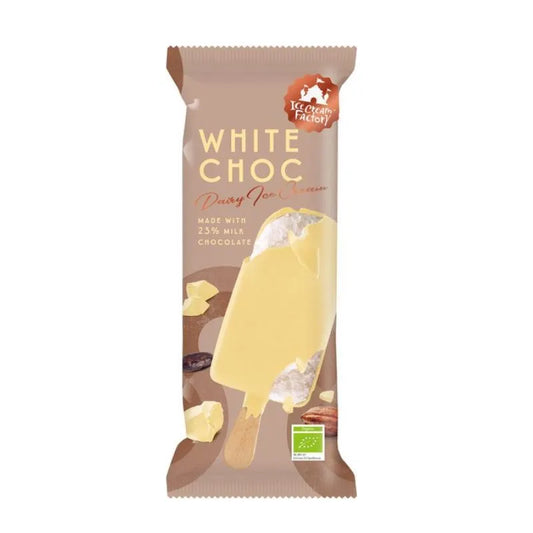 ICE CREAM FACTORY - БИО СЛАДОЛЕД С БЯЛ ШОКОЛАД - 120 мл