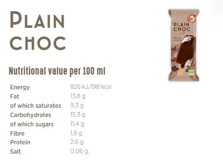 ICE CREAM FACTORY - БИО СЛАДОЛЕД С ЧЕРЕН ШОКОЛАД - 120 мл