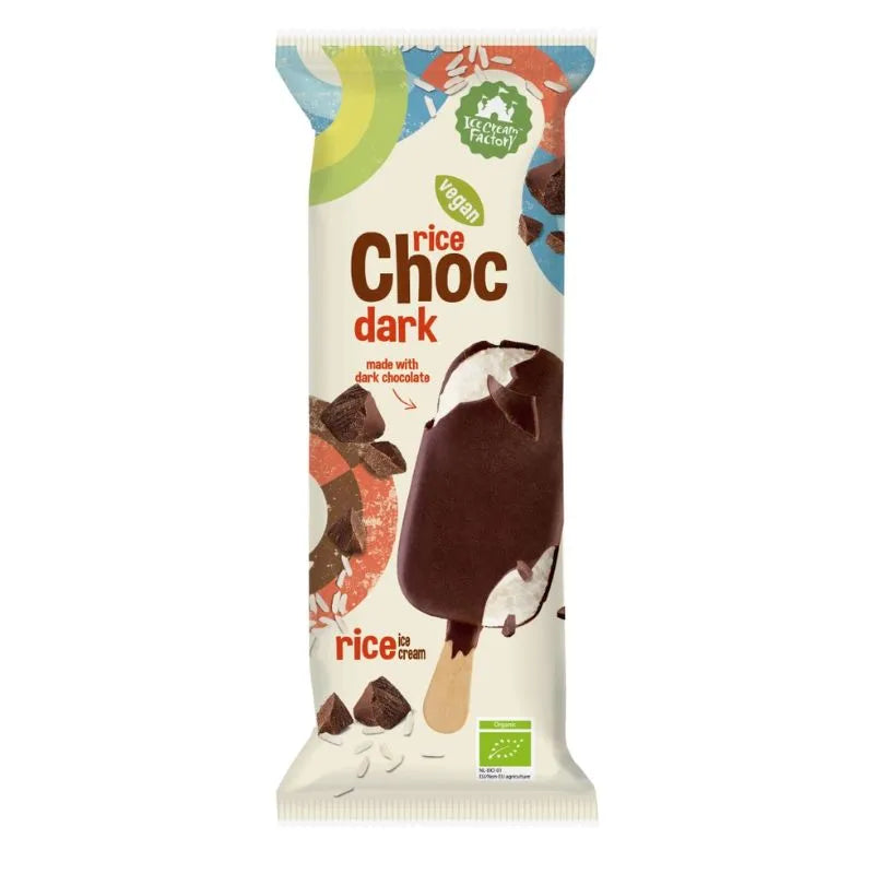 ICE CREAM FACTORY - БИО ВЕГАН СЛАДОЛЕД ОРИЗ И ШОКОЛАД - 120 мл