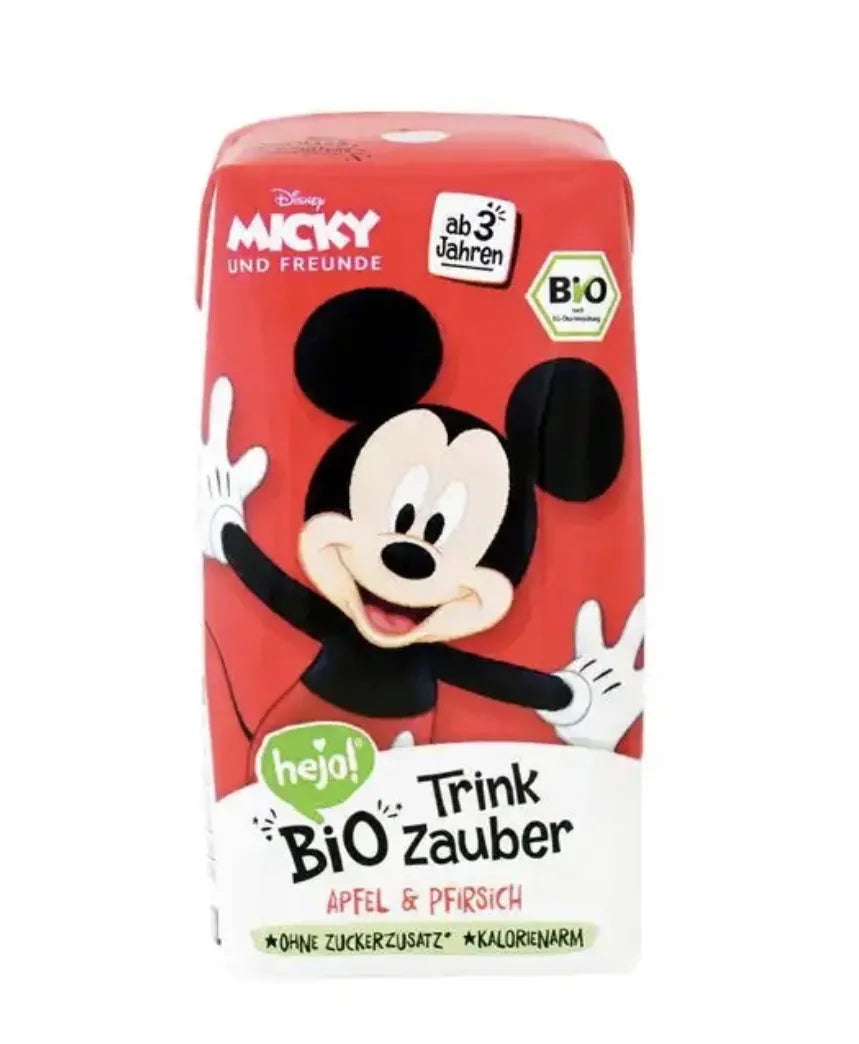 БИО ДЕТСКА НАПИТКА ЯБЪЛКА И ПРАСКОВА – МИКИ МАУС - 200 ml