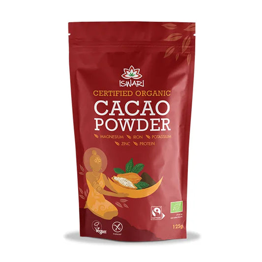 ISWARI - БИО КАКАО НА ПРАХ FAIR TRADE - 125 г
