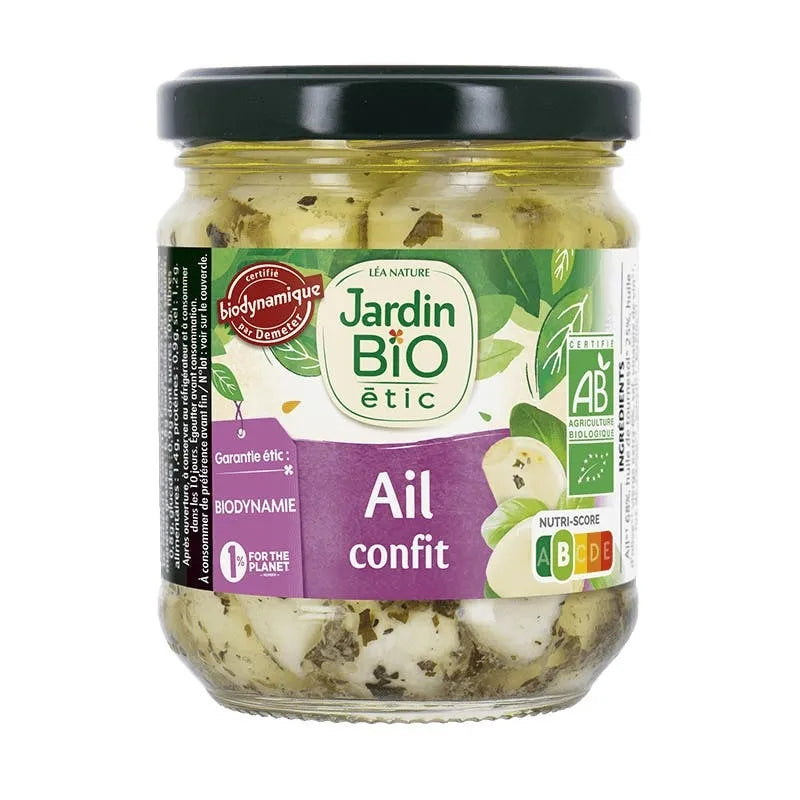 JARDIN BIO - БИО ЧЕСЪН С БОСИЛЕК В ЗЕХТИН - 130 г