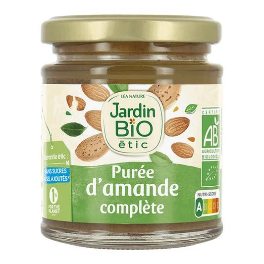 JARDIN BIO - БИО ВЕГАН ПЮРЕ ОТ БАДЕМИ - 170 г