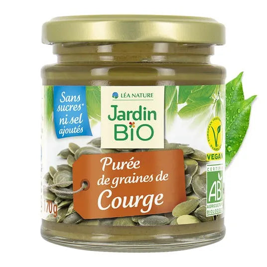 JARDIN BIO - БИО ВЕГАН ПЮРЕ ОТ ТИКВЕНО СЕМЕ - 170 г