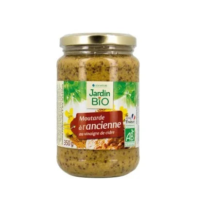 JARDIN BIO - БИО ГОРЧИЦА СТАР СТИЛ С ЯБЪЛКОВ ОЦЕТ - 350 г