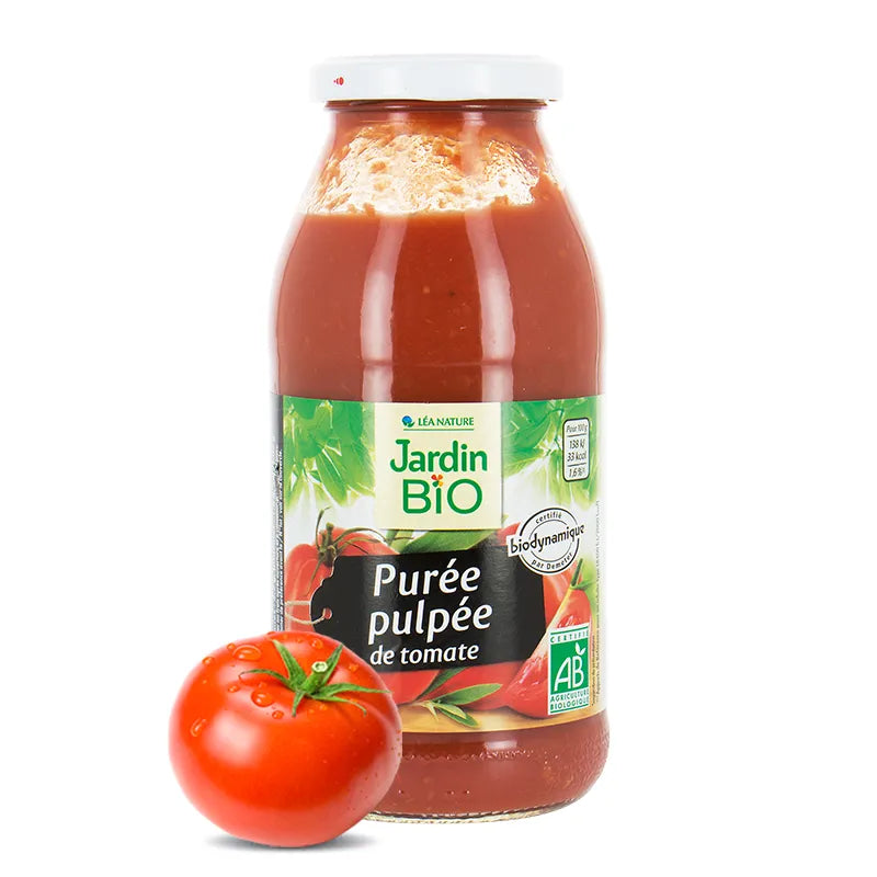 JARDIN BIO - БИО ДОМАТЕНО ПЮРЕ С ПУЛПА - 510 г