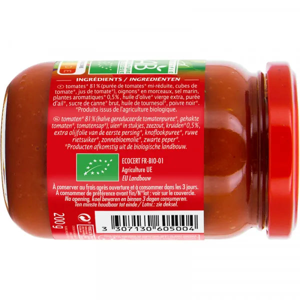 JARDIN BIO - БИО ДОМАТЕН СОС ПРОВАНСАЛСКИ - 200 г
