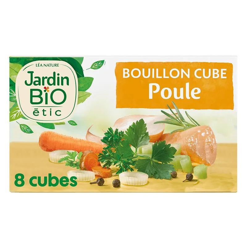 JARDIN BIO - БИО БУЛЬОН ПИЛЕШКИ КУБЧЕТА - 8 х 10 г
