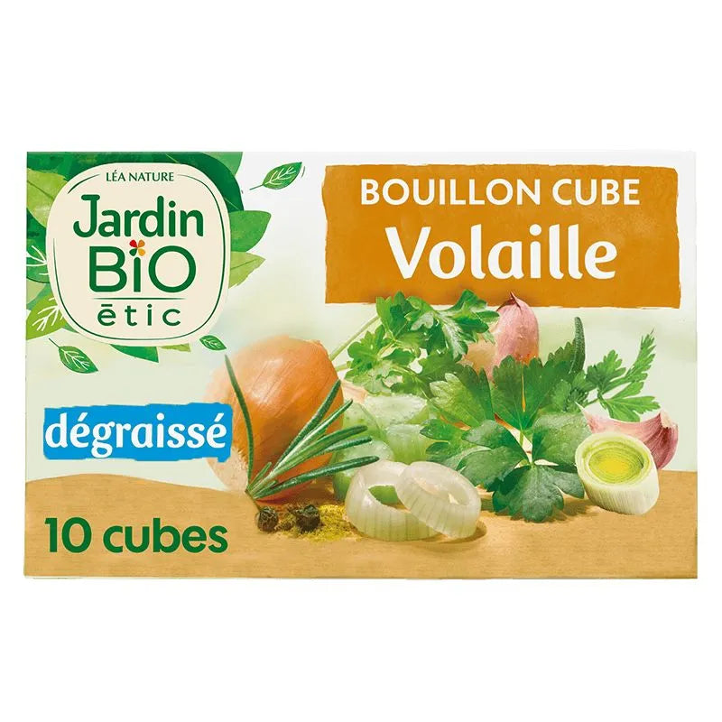 JARDIN BIO - БИО БУЛЬОН ПТИЧИ КУБЧЕТА БЕЗ МАЗНИНА 10 х 10 г