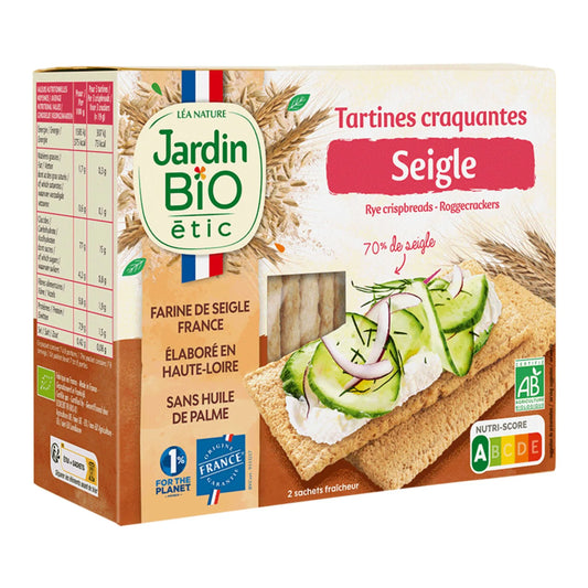 JARDIN BIO - БИО РЪЖЕНИ СУХАРИ - 150 г