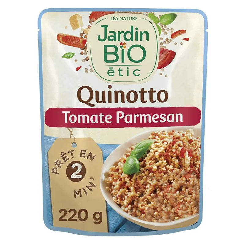 JARDIN BIO - БИО РИЗОТО С КИНОА, ДОМАТИ И ПАРМЕЗАН - 220 г