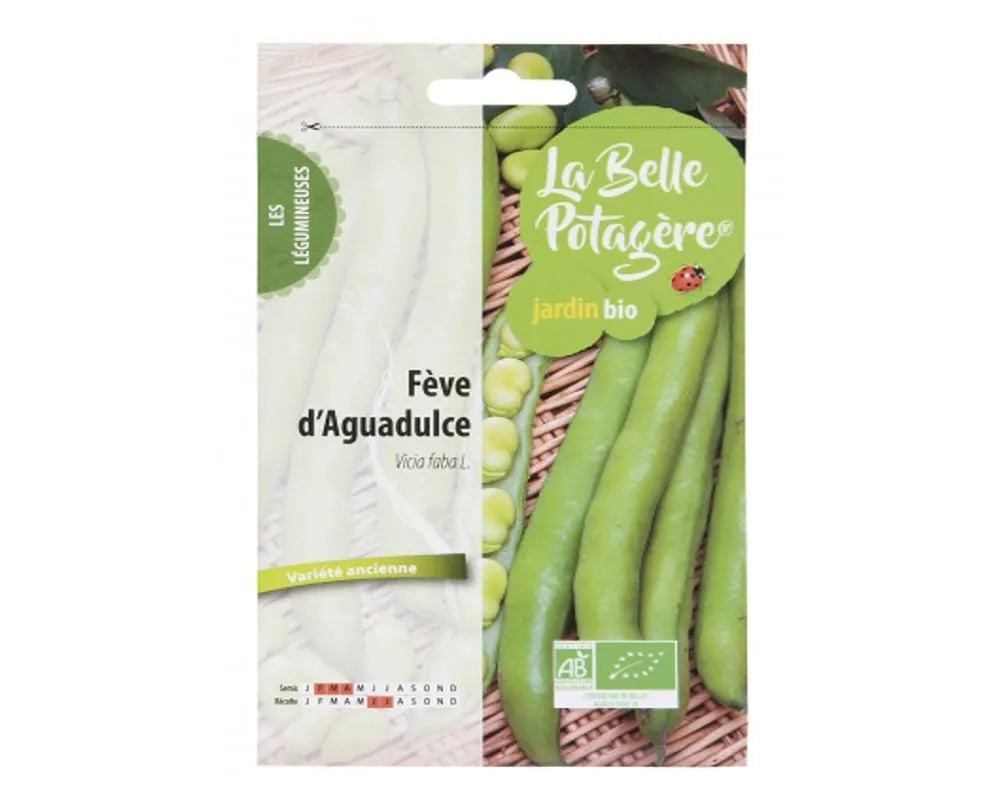 LA BELLE POTAGERE - БИО СЕМЕНА БОБ СОРТ "АКУАДУЛСЕ" - 50 г