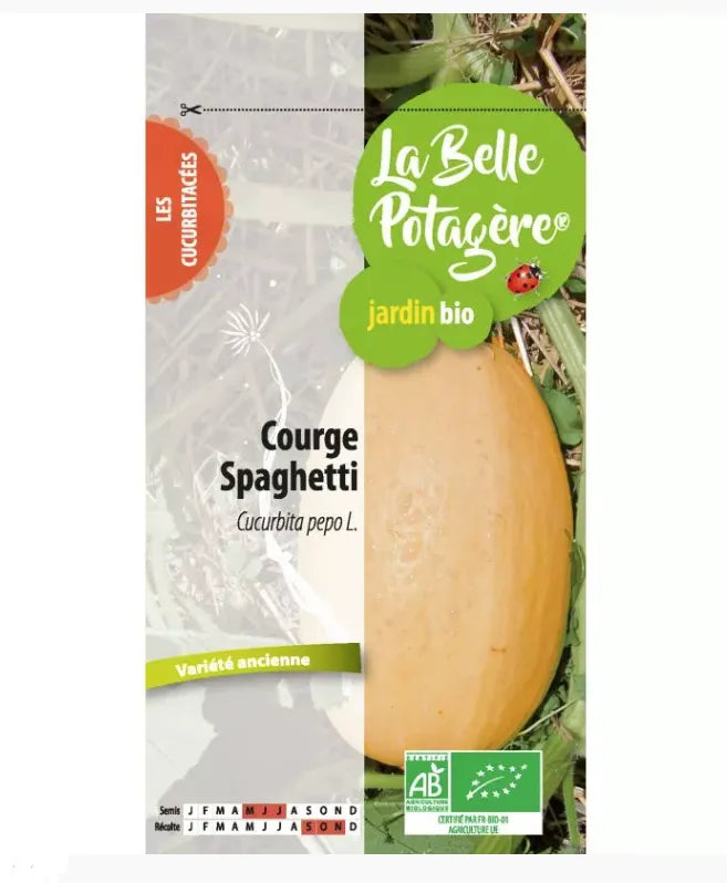 LA BELLE POTAGERE - БИО СЕМЕНА ТИКВА СОРТ "СПАГЕТИ" - 2,5 г