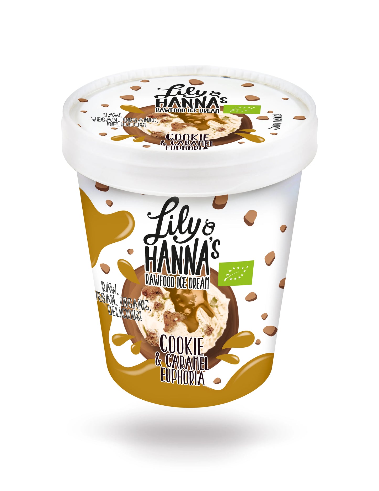 LILY O HANNA'S - БИО ВЕГАН СЛАДОЛЕД - COOKIE & CARAMEL EUPHORIA - 110 ml