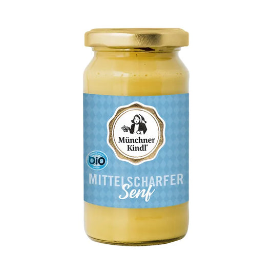 MUNCHNER KINDL - БИО ГОРЧИЦА СРЕДНО ОСТРА - 200 мл