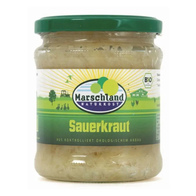 MARSCHLAND - БИО ЗЕЛЕВА САЛАТА НЕМСКИ СТИЛ (SAUERKRAUT) - 350 г