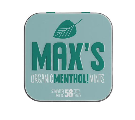 MAX'S MINTS - БИО МЕНТОВИ БОНБОНИ - 35 г