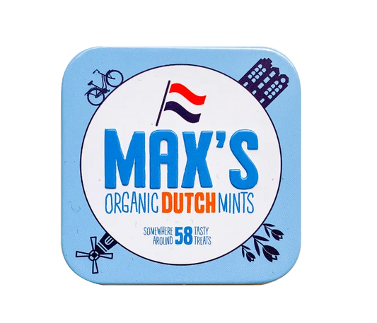 MAX'S MINTS - БИО МЕНТОВИ БОНБОНИ "ХОЛАНДСКИ" - 35 г