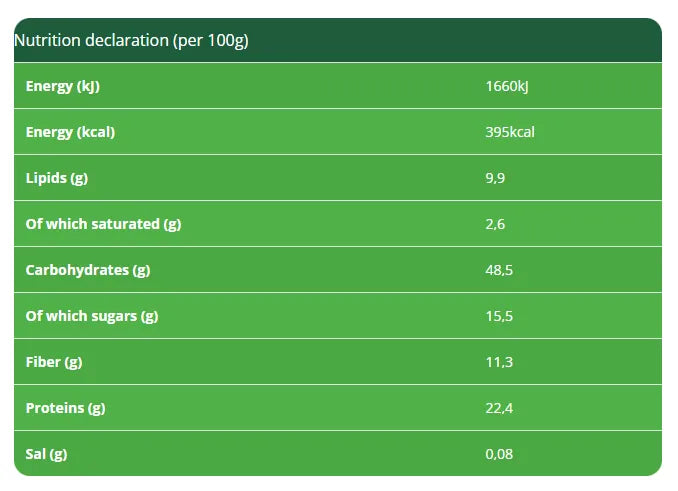 ORIGENS BIO - БИО ЗАКУСКА С ГРАНОЛА, ШОКОЛАД И ПРОТЕИН – 275 г