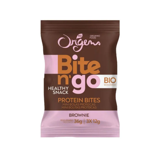 ORIGENS BIO - БИО ПРОТЕИНОВИ ХАПКИ С ВКУС БРАУНИ - 36 г