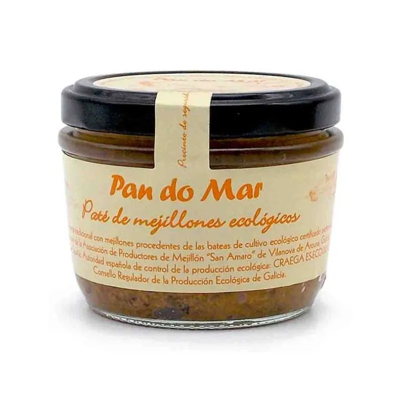 PAN DO MAR - БИО ПАСТЕТ ОТ МИДИ БЕЗ ГЛУТЕН - 125 г