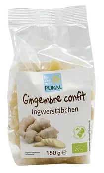 PURAL - БИО ДЖИНДЖИФИЛОВИ ПРЪЧИЦИ ЗАХАРОСАНИ - 150 г