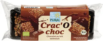 PURAL - БИО ДЕСЕРТ С ОРИЗ И МЛЕЧЕН ШОКОЛАД - 80 г