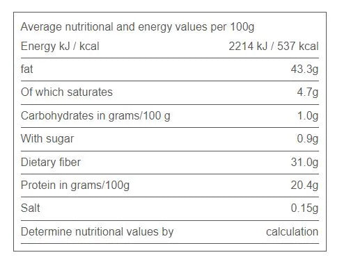 PURAL - БИО ЛЕНЕНО СЕМЕ ЗЛАТНО - 500 г