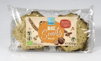 PURAL - БИО БИСКВИТИ С МЮСЛИ - 320 г