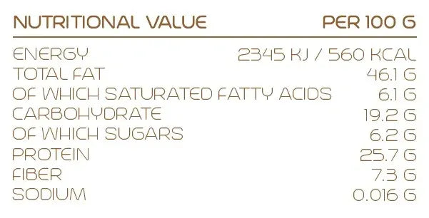 DELICIOUS N' NUTRITIOUS - НАТУРАЛНО ФЪСТЪЧЕНО МАСЛО - 500 g