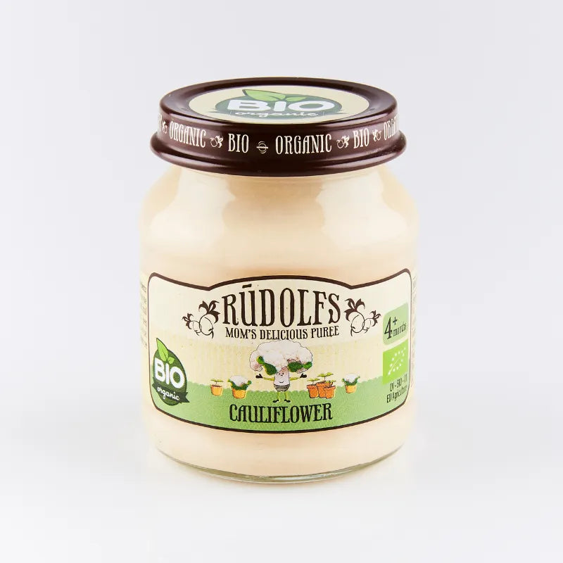 Rudolfs - Био зеленчуково пюре от карфиол , 4+ месеца, 120 g