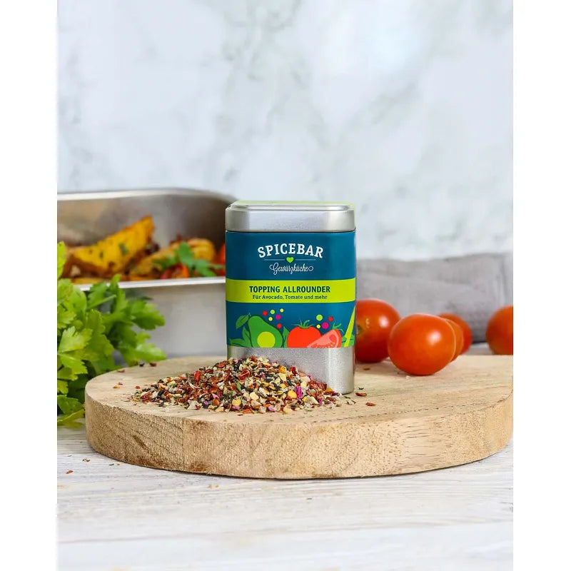 SPICE BAR - БИО ПОДПРАВКА УНИВЕРСАЛНА (ЗА ДОМАТИ, АВОКАТО И ОЩЕ) - 90 г