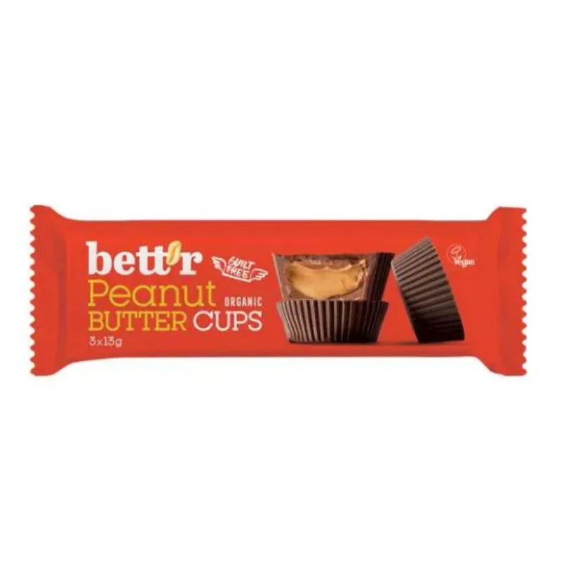 BETT'R - БИО ПРАЛИНИ С ФЪСТЪЧЕН КРЕМ (3 х 13 г) - 39 г