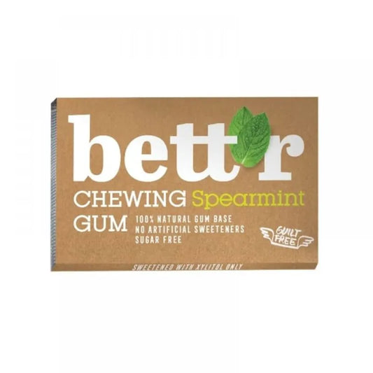 BETT'R - ДЪВКИ БЕЗ ЗАХАР С КСИЛИТОЛ SPEARMINT - 17 г