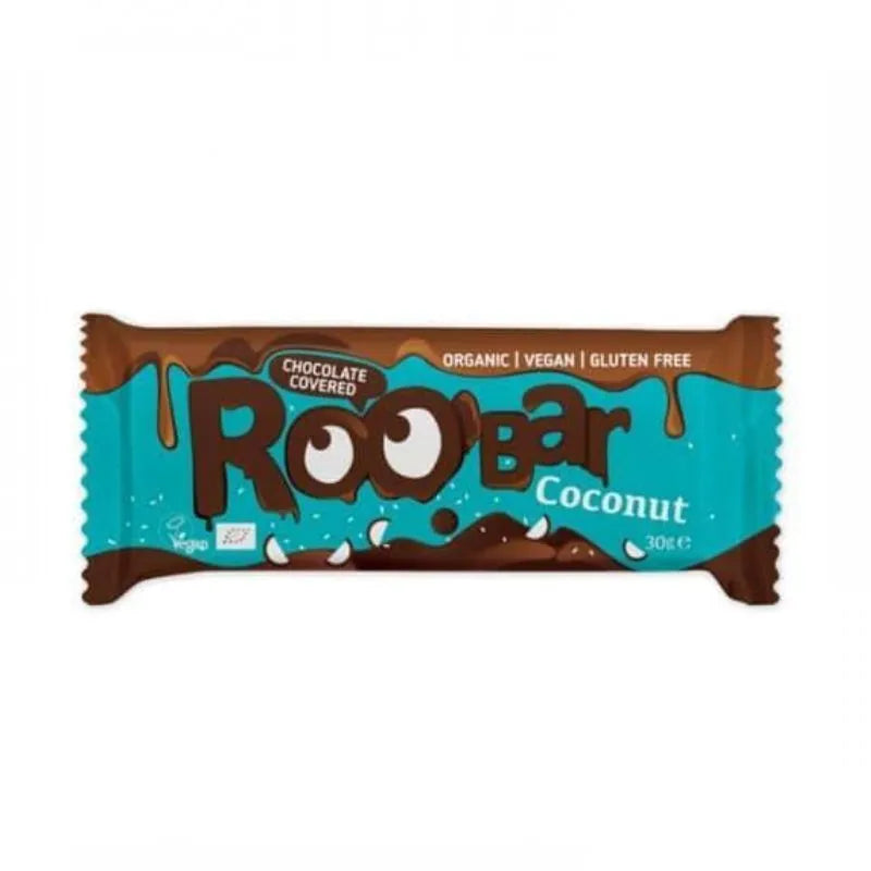 ROO’BAR - БИО КОКОСОВ БАР ПОКРИТ С ШОКОЛАД - 30 г