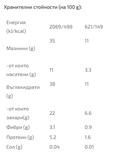 ROO’BAR - БИО ЛЕШНИКОВ БАР ПОКРИТ С ШОКОЛАД - 30 г