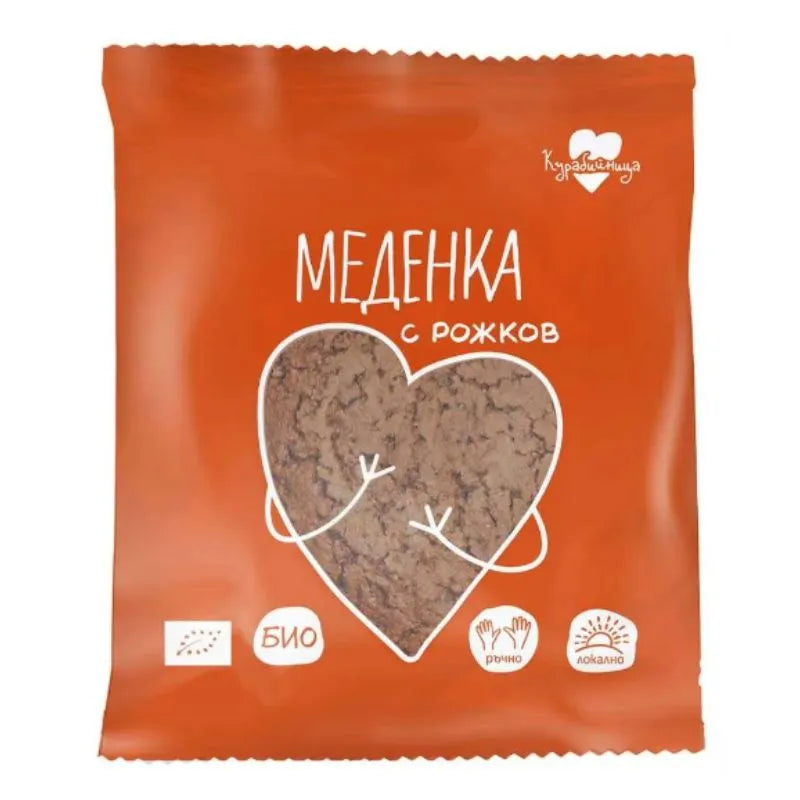 КУРАБИЙНИЦА - БИО МЕДЕНКА С РОЖКОВ - 60 г
