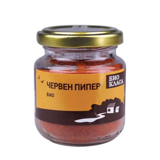 БИО КЛАСА - БИО ЧЕРВЕН ПИПЕР СЛАДЪК - 50 г