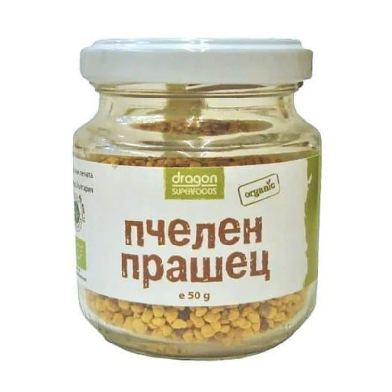 DRAGON SUPERFOODS - БИО ПЧЕЛЕН ПРАШЕЦ БЪЛГАРСКИ - 50 г