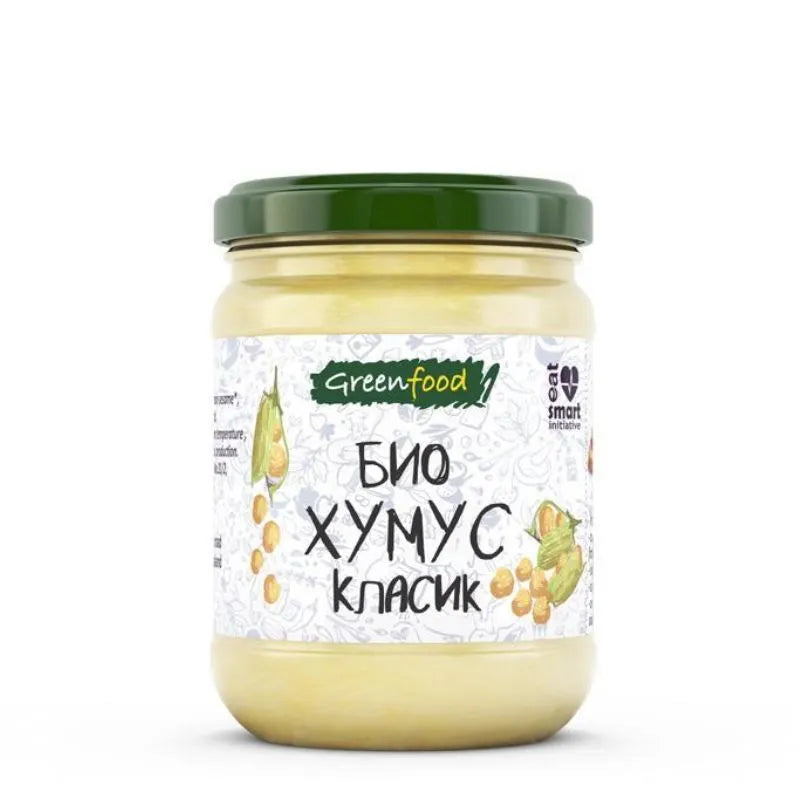 GREEN FOOD - БИО ХУМУС КЛАСИК - 250 г