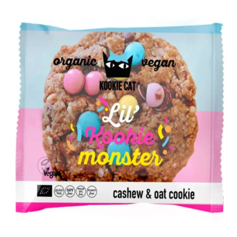 KOOKIE CAT - БИО КУРАБИЙКА С ВАНИЛИЯ И ЦВЕТНИ ШОКОЛАДОВИ БОНБОНИ - 50 г