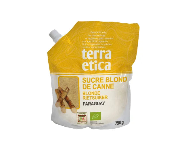 TERRA ETICA - БИО РАФИНИРАНА ТРЪСТИКОВА ЗАХАР - 750 г
