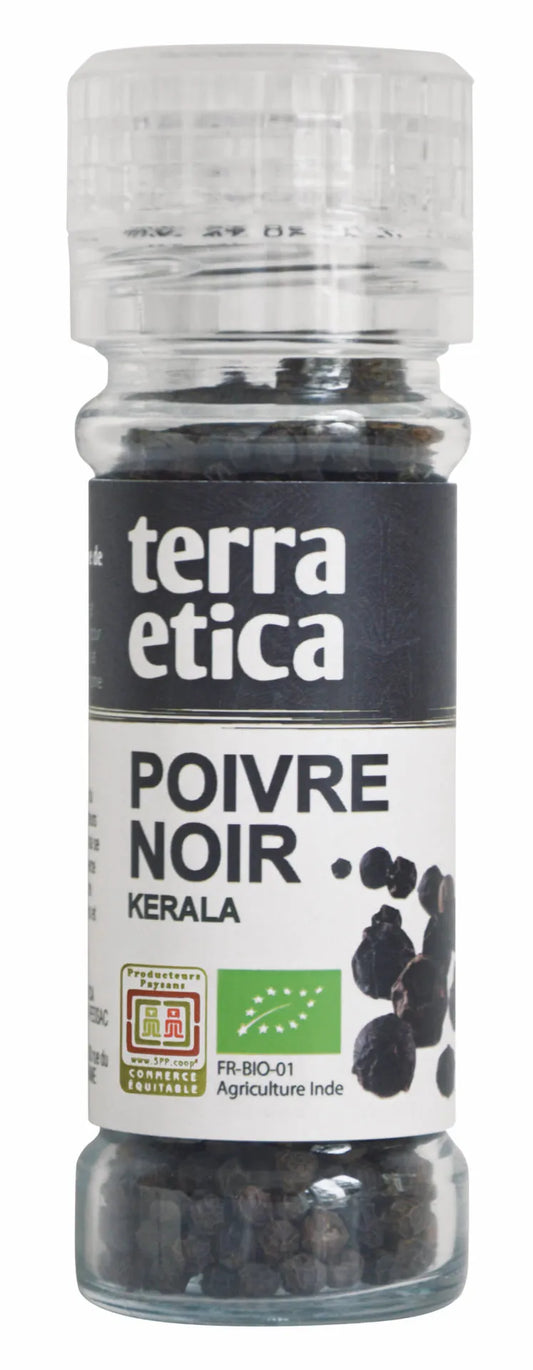 TERRA ETICA - БИО ЧЕРЕН ПИПЕР ОТ КЕРАЛА (ИНДИЯ) - 55 г