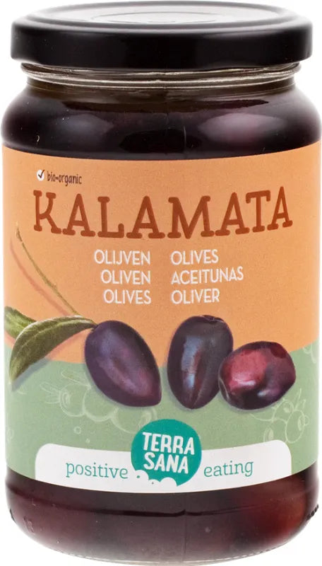 TERRA SANA - БИО МАСЛИНИ КАЛАМАТА - 345 г