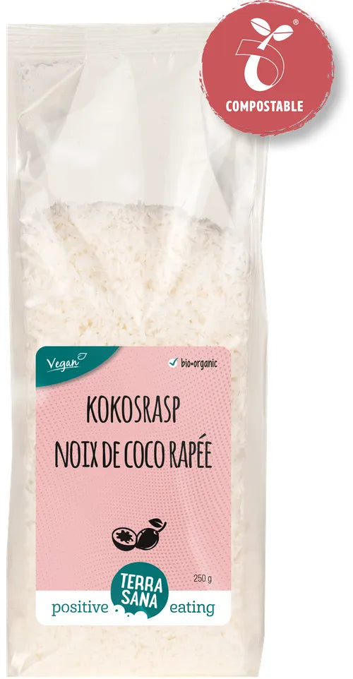 TERRA SANA - БИО КОКОСОВИ СТЪРГОТИНИ - 250 г